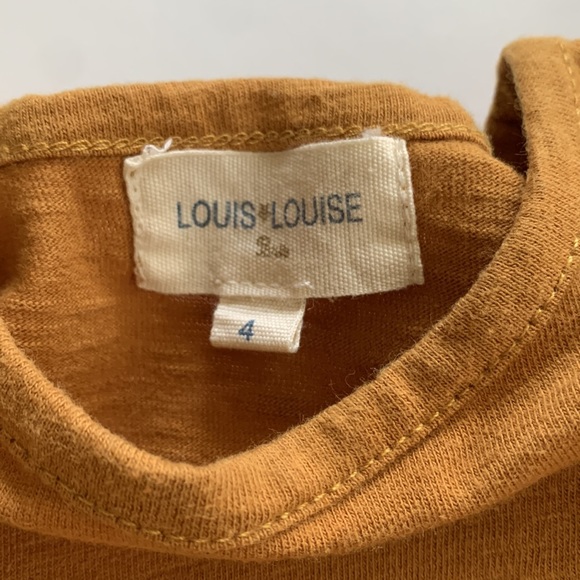 Louis Louise Ruffle Top 4Y - Picture 2 of 5